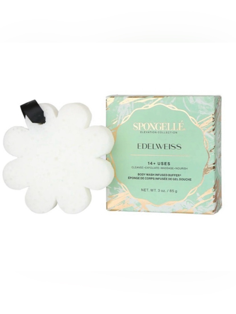 SPONGELLE Luxurious Body Wash, Infused Body Wash Buffer, Body Wash Edelweiss 14+ - Picture 2 of 6